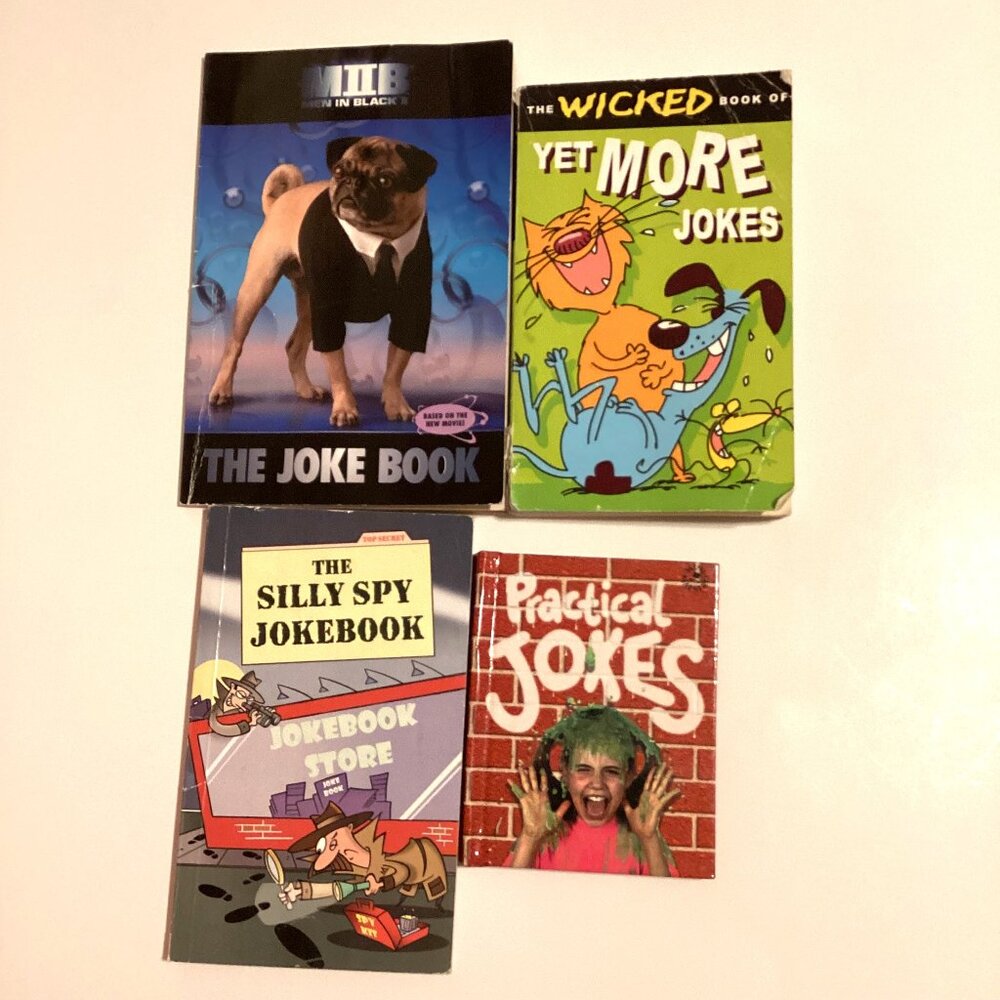 A Bundle of 4 Paperback Joke Books Hilarious Funny